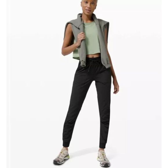 Lululemon BLUE Beyond The Studio Jogger Women's Size 4 LW5CZHS High Rise - Picture 1 of 8